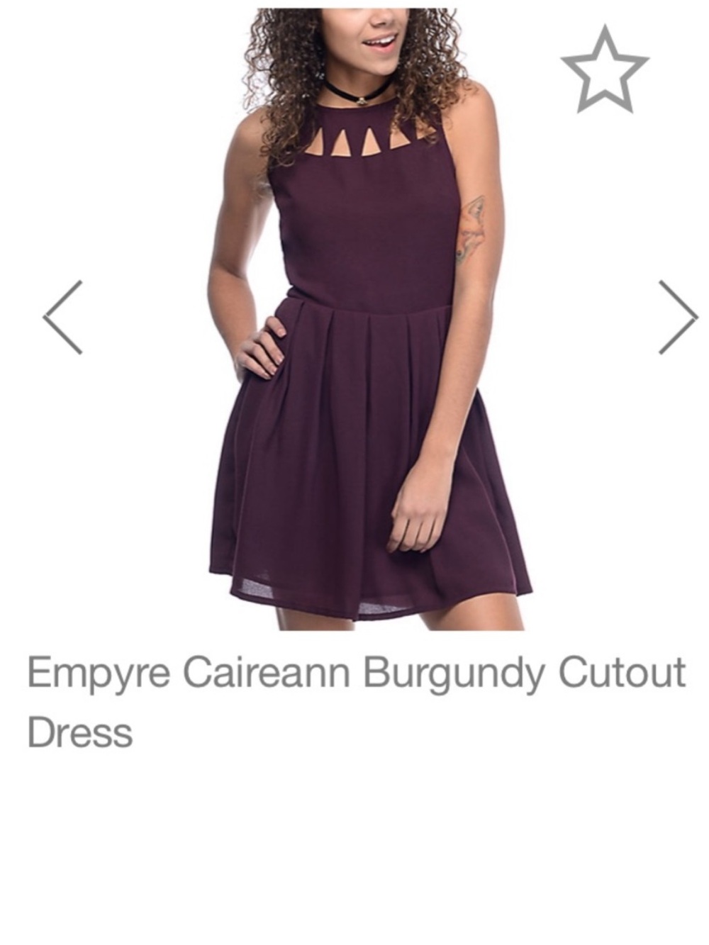 🆕 Empyre Caireann Cutout Dress